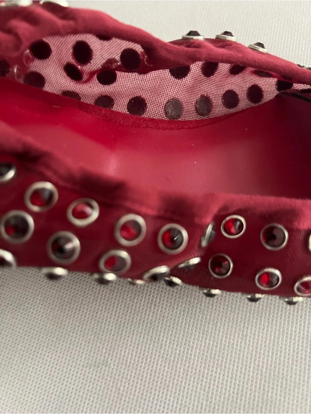 Mango burgundy ballet